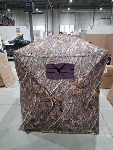 Vevor See Through Ground hunting Blinds with Carrying Bag - fits 2-3 people - 55" x 55" x 67" (model: zhs5567-1) image 5