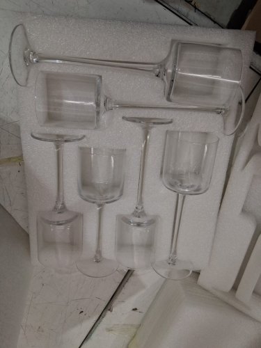 30pk inweder Glass Candle Holder - 2.8" x 7.8"/9"/10.2" - clear glass (model: OYBT101I) image 5