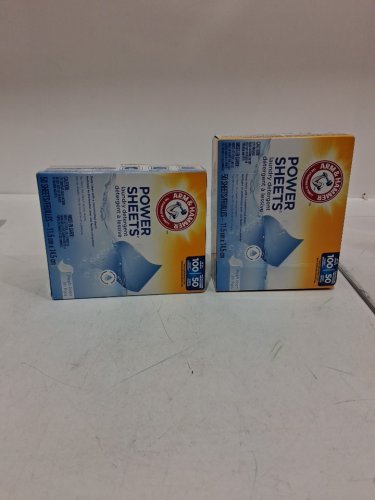 2  (50PK) ARM & HAMMER Laundry Detergent Power Sheets - FRESH LINEN - 100 TOTAL (MODEL: 2001879) image 3