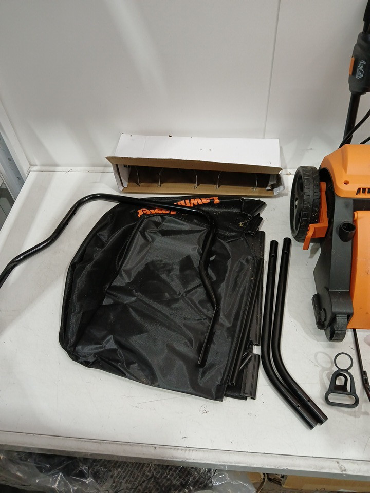 LawnMaster Electric Dethatcher & Scarifier - 16" - Black/Orange (Model: GVB1316) image 6