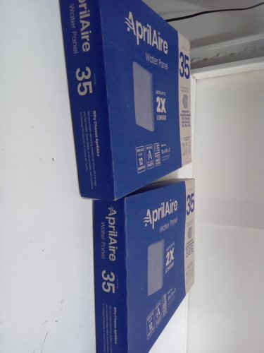 x2 AprilAire Humidifier water panel filter replacement - 13" x 10" x 2" (model: 35) image 3