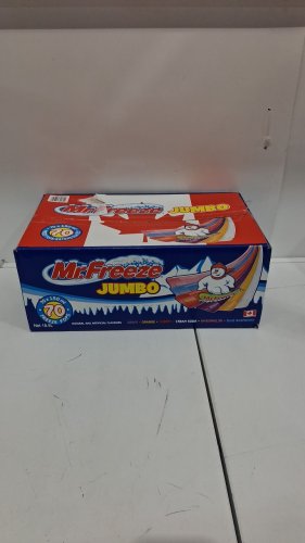 70PK MR. FREEZE JUMBO FREEZE POPS - 150ML EACH - VARIETY PACK (Model: 356239) image 2