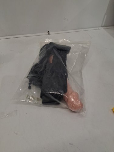 ADULTS DEAR RABBITS Strap-on with Mesh Carrying Bag- 8" - FLESH image 4