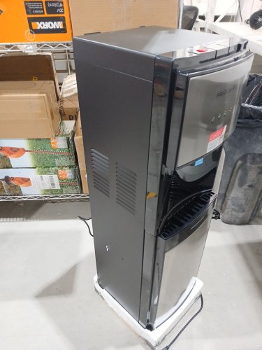 FRIGIDAIRE HOT AND COLD WATER DISPENSER - 5 GAL - STAINLESS Silver/BLACK (MODEL: EFWC505) image 6