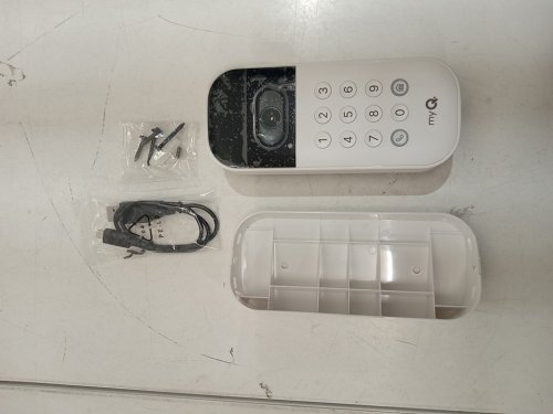 MY Q SMART GARAGE VIDEO WIFI KEYPAD - white (MODEL:vkp1-myqMC) image 3