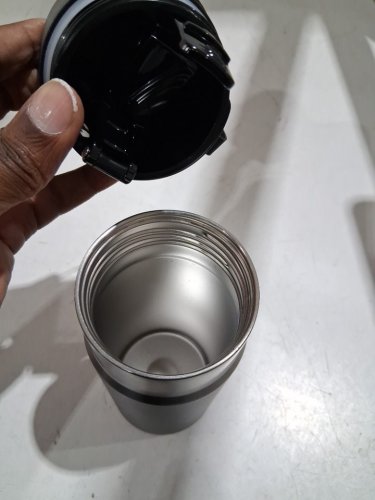 Contigo AutoSeal Leakproof Insulated Stainless Steel Tumbler for Hot Coffee & Tea or Cold Drinks, BPA & Lead-Free -16OZ - Licorice Gunmetal (MODEL :2225926) image 3