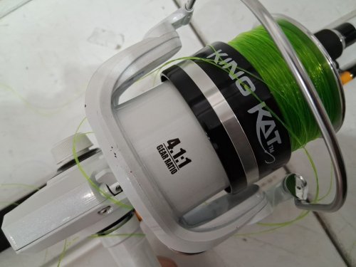 BPS King Kat Rod and Reel Spinning Combo - 4:4:1 - heavy action - 10ft (model: CBK1080HS-2) image 4