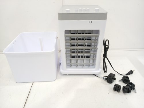 ZORBLENT PORTABLE 4-IN-1 AIR CONDITIONER WITH 3 ICEPACKS - 12L - 70W - WHITE (MODEL: GDS-620) image 3
