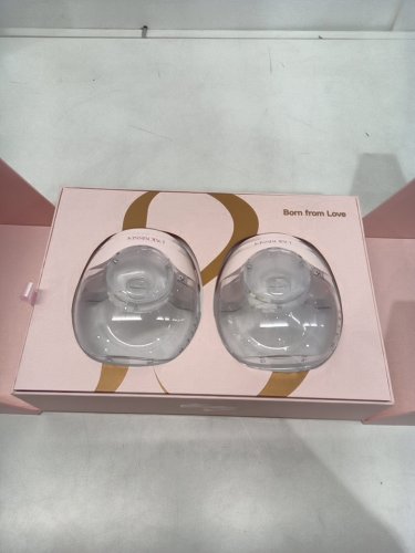 KISSBOBO electric wearable Hands Free Breast Pump - white/pink - 8 levels /3 modes - (model: k8) image 2