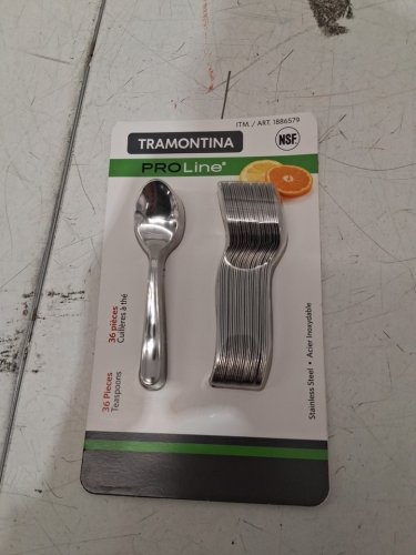 36pc tramontinaa proline Teaspoons - stainless steel (model: 1886579) image 2