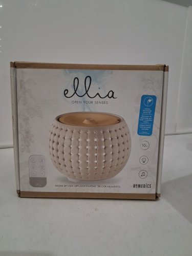 Homedics Ellia Gather Ultrasonic Essential Oil aroma Diffuser with remote control - Beige (Model: ARM-910GY) image 2