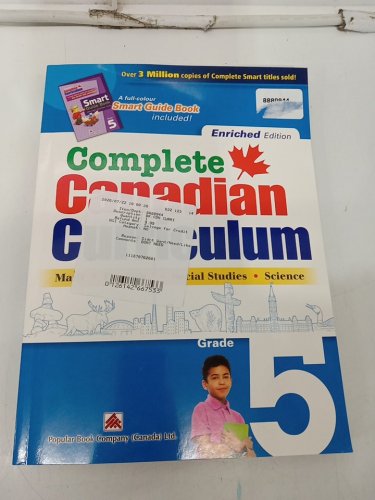 (paperback) Complete Canadian Curriculum: Grade 5 (Enriched Edition): math/english/science and social studies image 2
