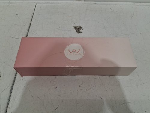 vivid & vogue automatic rotating hair curler - pink (model: vav-022d) image 2