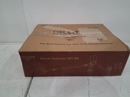 DR. OTEK METAL DETECTOR - PINPOINT AND EXCLUSIVE MEMORY MODE - GOLD METAL DETECTOR WITH WATERPROOF COIL - LCD DISPLAY AND DSP CHIP - GREEN/BLACK (MODEL: MT-XR) image 2