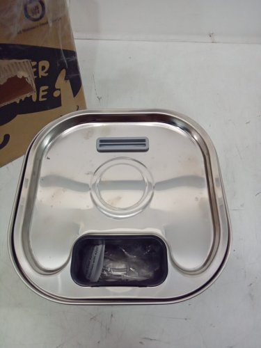 Battery Operated Wireless Cat Water Fountain - 3.2L - stainless steel image 4