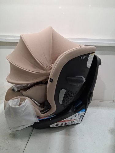 Cybex gold Callisto G 360 Rotating All-in-One Convertible Car Seat with safety assure protection system - 120LBS MAX - ALMOND beige (model: 524000601) image 10