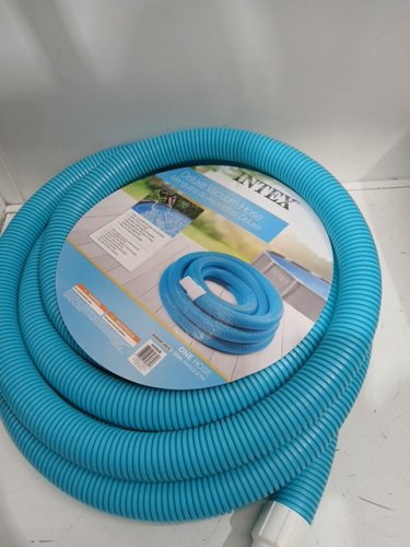 INTEX Pool Vacuum Hose Replacement Compatible with Above Ground Pools - 1 1/2" X 25FT -BLUE/WHITE (model: 29083E) image 3