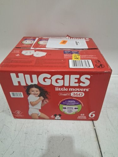 48PK HUGGIES LITTLE MOVERS HUGGFIT 360 DIAPERS - SIZE 6 - MICKEY MOUSE image 2