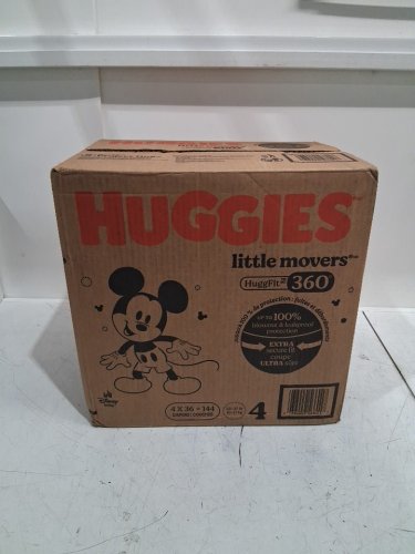 144PK HUGGIES LITTLE MOVERS HUGGFIT 360° - SIZE 4 - DISNEY image 2