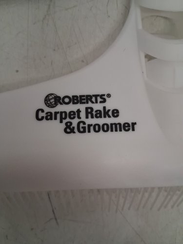 ROBERTS CARPET PET HAIR RAKE & GROOMER - 51" - RED/WHITE (MODEL: 70-127-3) image 4