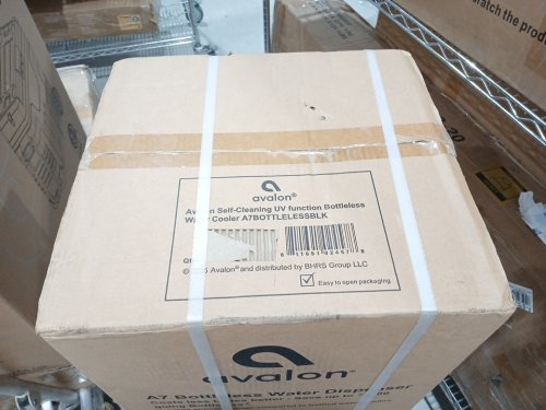 avalon self cleaning bottleless water cooler dispenser with hot/cold and child safety lock - black (model: a7bottlelessblk) image 5