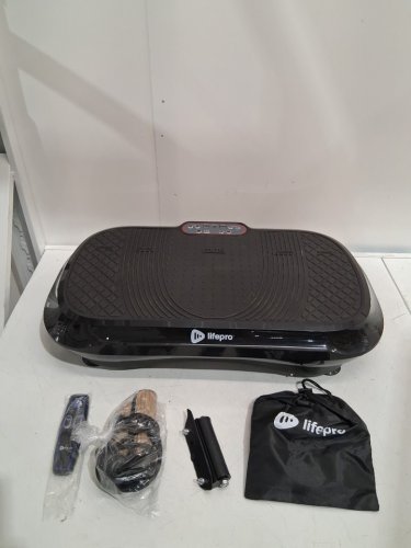lifepro waver vibration plate exercise machine with handles - black - (model: wvr1010) image 5