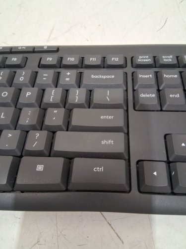 LOGITECH WIRELESS KEYBOARD WITH SILENT TOUCH TECHNOLOGY - BLACK (MODEL: MK295) image 5