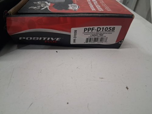 6PC GENIUS POSITIVE PLUS FRONT Coated Disc Brake Rotors and Semi-Metallic Disc Brake Pads kit for various vehicle models (model:gcr-980307/ppf-d1058) image 5