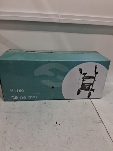 Helavo All Terrain Upright Walker with seat - 300lb max - green/black (model: h1160) image 2
