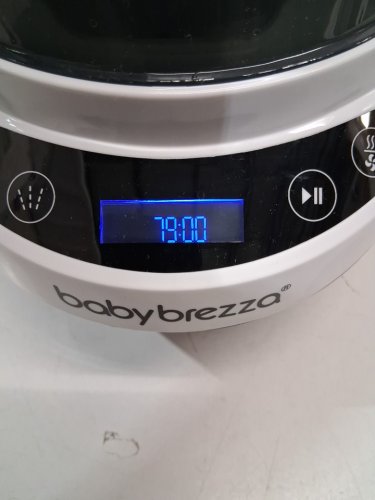 BABYBREZZA BOTTLE WASHER PRO 3-IN-1 WASHER/STERILIZER/DRYER - HOLDS 4 BOTTLES - BLACK/WHITE (MODEL: BRZ0103) image 3