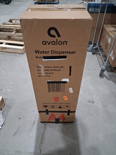 Avalon 3-Temperature BioGuard Bottom Fill Hot and Cold Water Dispenser for 3-5GAL JUGS - 13" x 41" x 12" - 400W - Black - (Model: A4BLWTRCLR) image 2