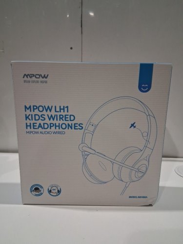KIDS' MPOW LH1 SAFE AUDIO Wired OVER THE HEAD Headphones - PINK - (Model: MPBH488AP) image 2