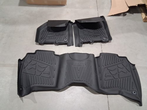 3PC LASFIT Floor Mats - for 2019 - 2026 ram 2500/3500 crew cab (MODEL: XS-RA10) image 4