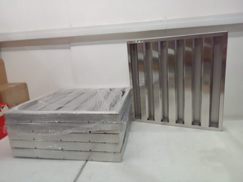 6pk Garvee Commercial Kitchen Range Hood Filters - 19.5" x 19.5" - Stainless Steel image 3