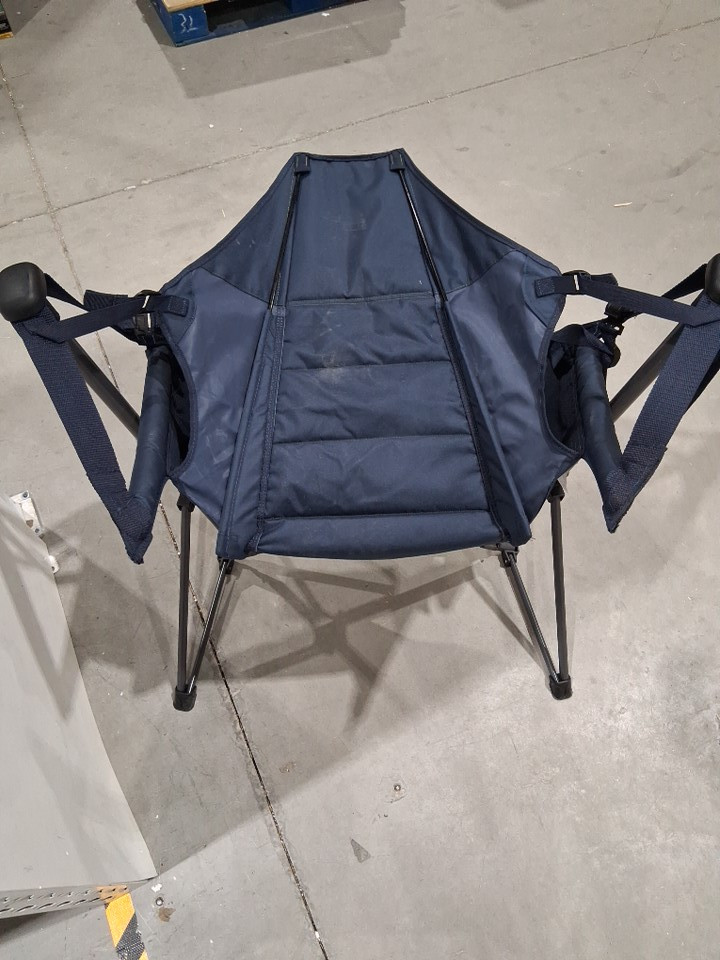 rio portable foldable Swinging Hammock Chair with carrying bag - 300lb max - blue/green (model: 1819465/GRSW02) image 5