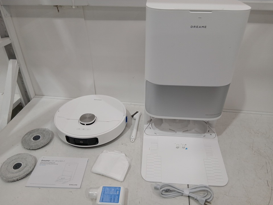 dreame L10s Ultra Gen 2 All-in-One Base Station Robot Vacuum and Mop with 10000Pa Suction / MopExtend Technology / Smart Pathfinder Tech - white (model: rll32se) image 3