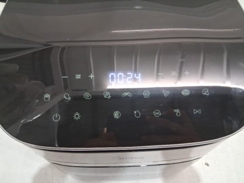 MIDEA WIDE MAX AIR FRYER OVEN - 12.7QT - BLACK/STAINLESS STEEL (MODEL: MAF122AOCSS/1993097) image 7