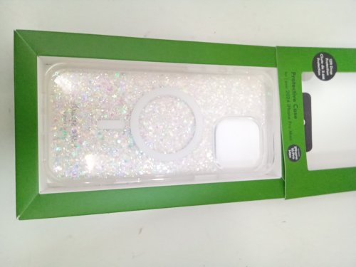 Kate Spade Protective Phone Case with MagSafe for iPhone 16 Pro Max - Chunky Glitter image 4