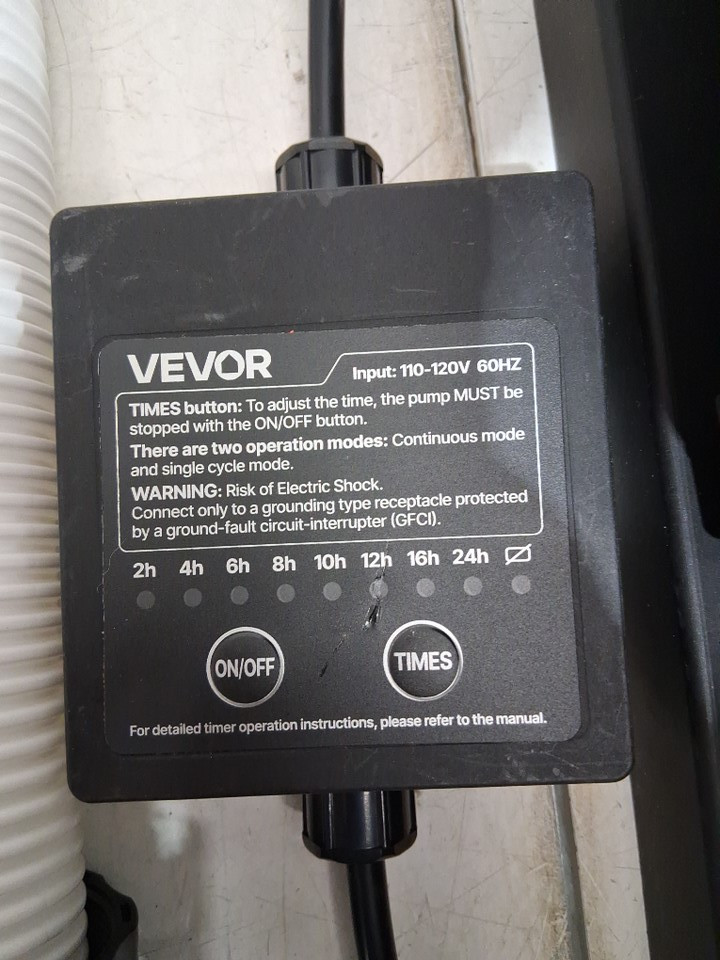 Sand Filter Pump for Above Ground Pools with 6-Way Multi-Port Valve & Strainer Basket - 12", 3000 GPH, 1/2 HP (model: hcp370a-f) image 6