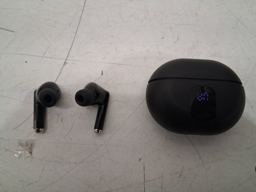 BHNYBWUL Bluetooth Wireless Earbuds with Touch Controls and Battery Display Case - Black (Model: S66) image 5