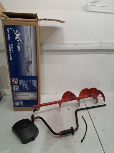 BPS XPS Hand Ice Auger - 8" - Red/Black (model: xps02068 / 321072002) image 2