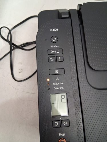 CANON PIXMA TS3720 WIRELESS ALL-IN-ONE COLOUR PRINTER - black (model: k10617) image 3