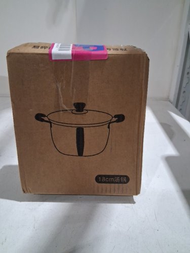stainless steel soup pot with lid - 8" image 2