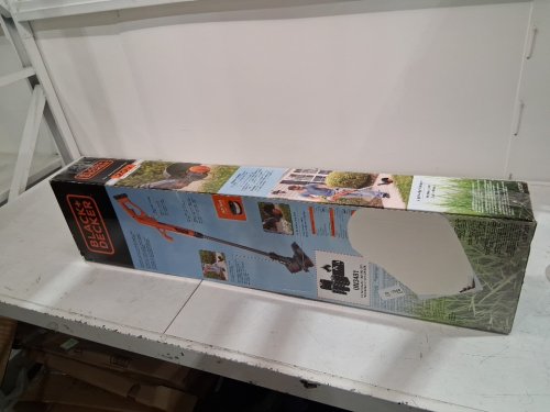 BLACK+DECKER STRING TRIMMER/EDGER - 10" - BLACK/ORANGE (MODEL: LST201-ca) image 2