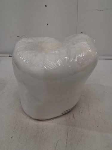upholstery foam cushion - 19" x 19" x 3" - white image 4