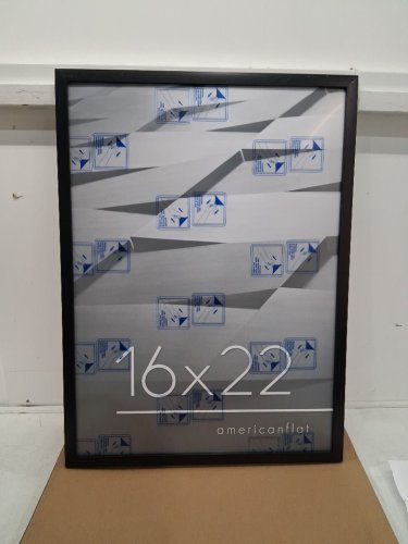AmericanFlat Plexiglass Poster Photo Frame - 16" x 22" - Black image 2