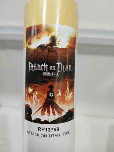 Trends International Attack on Titan Fire Wall Poster, Unframed Version- 22" x 34" - (Model- rp13799) image 3
