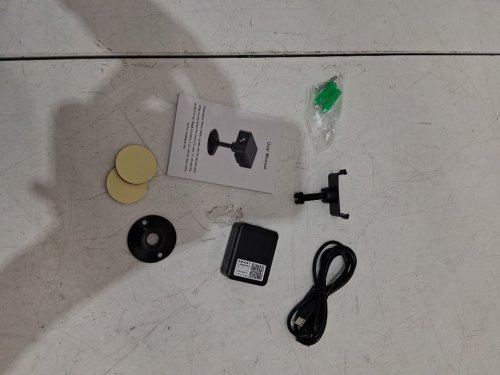 wireless hidden WIFI HOME SECURITY CAMERA - black image 3
