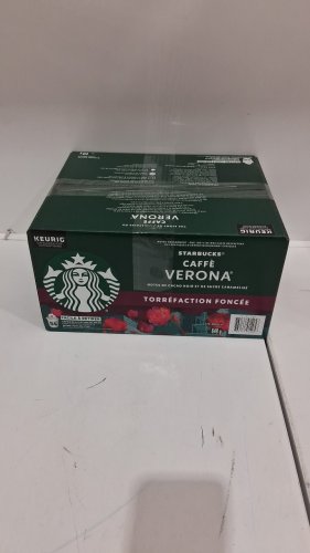 54PK STARBUCKS CAFE VERONA DARK ROAST keurig COFFEE PODS image 2