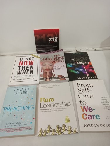 7 Assorted Non Fiction Self Help / Religious Books by Various Authors image 2